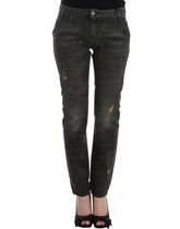 Costume National Gray distressed jeans -   -  Costume National.